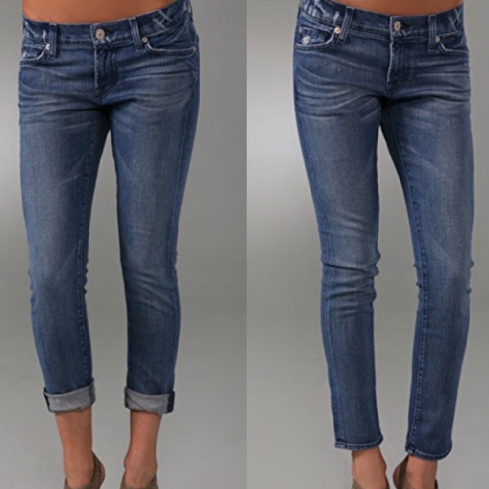 [7 For All Mankind] Roxanne Flood Jeans 30 EUC